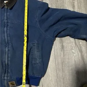 Vintage卸価格HOUSE様 希少 Carhartt J14 BLU 90s Vintage 90s Carhartt J14 MDT Faded Blue Santa Fe Canvas Quilt